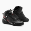 black-neon-red