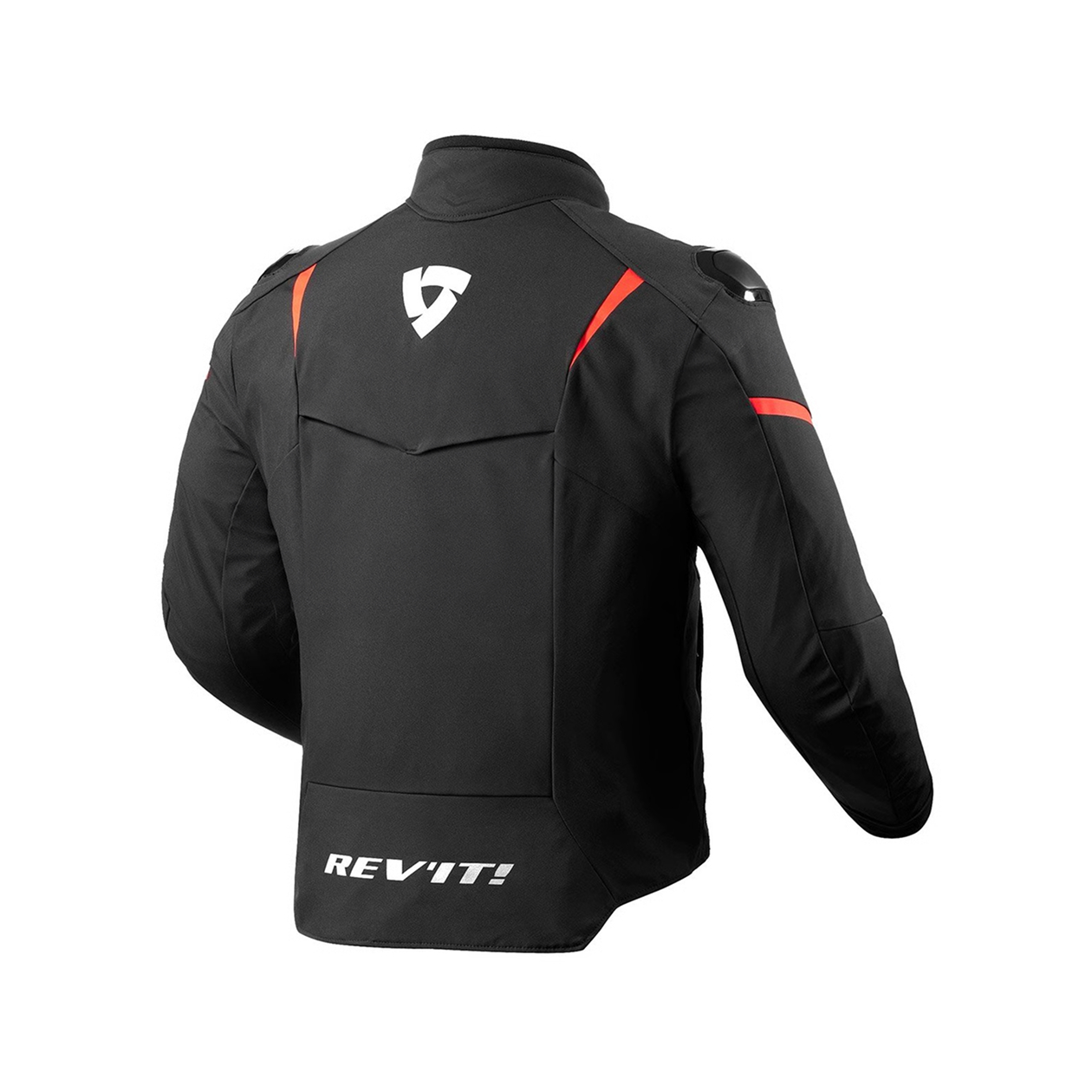 BLUSAO REV'IT! HYPERSPEED 2 H2O PRETO/VERMELHO - Image 2