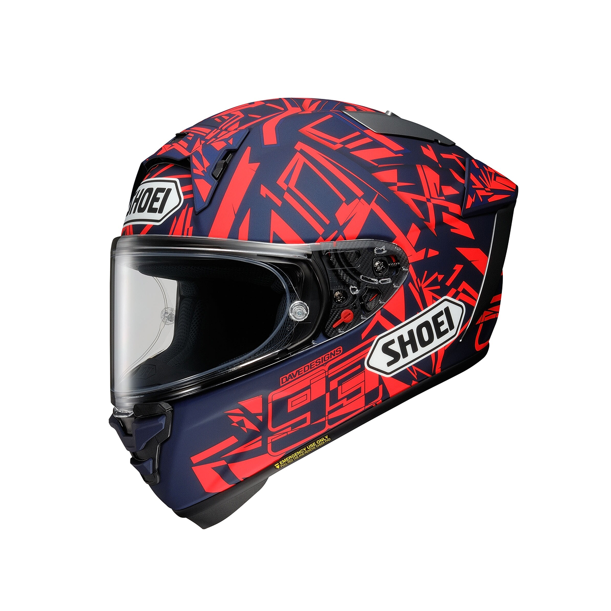 CAPACETE SHOEI X-SPR PRO MARQUEZ DAZZLE TC-10