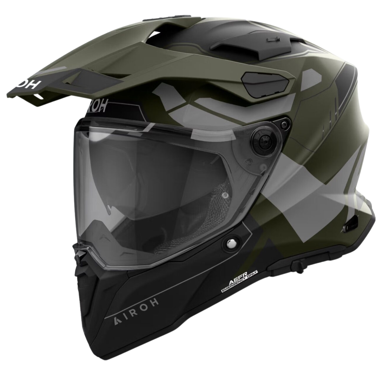 AIROH COMMANDER 2 REVEAL VERDE TROPA